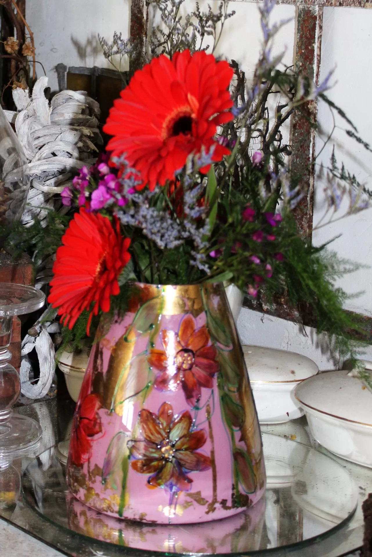 vaas cone roze goud 5 2