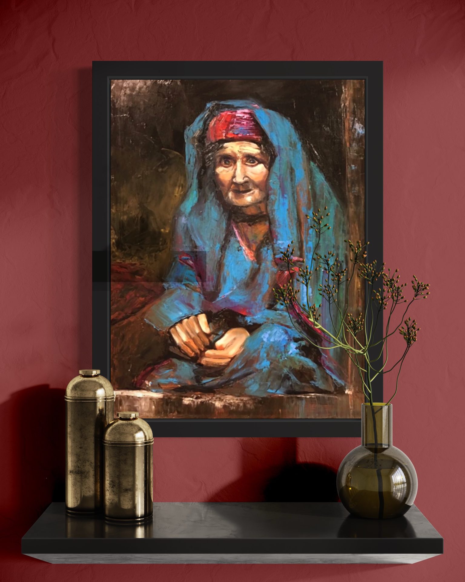 The Blind Will See - Original Oil Painting - Image 12
